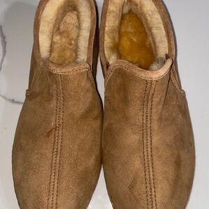 Men's Brown Suede Slip-On Shoes